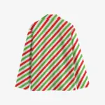 Men Christmas Cane Striped cotton Blazer Back