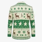 Christmas Reindeer Blazer Back