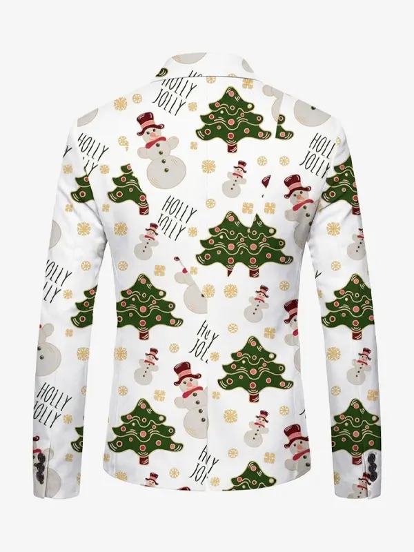 Men Christmas Sports Blazer