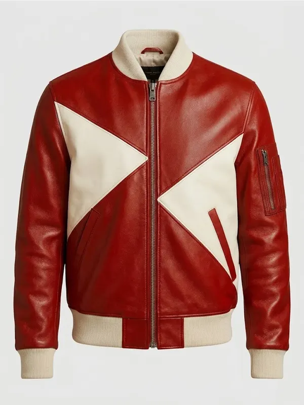 Men Christmas Star red Jacket