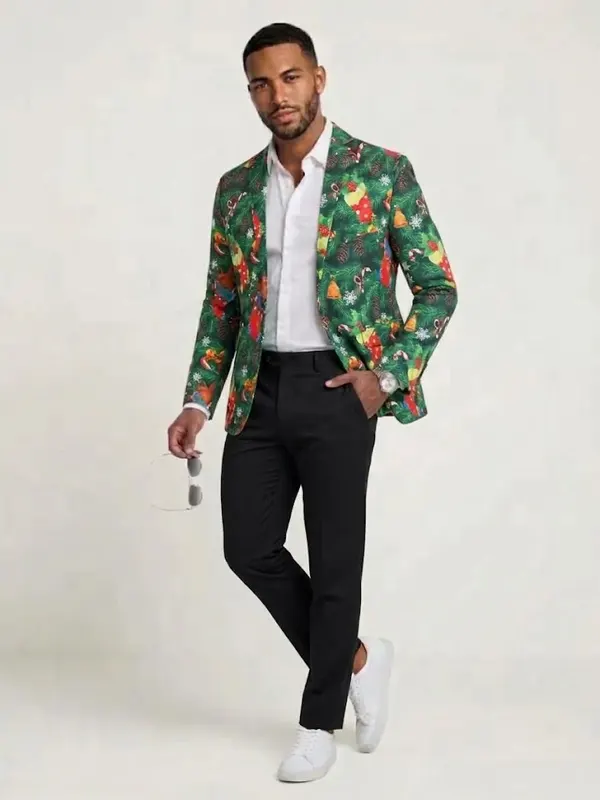 Christmas Tree Vanquished Blazer