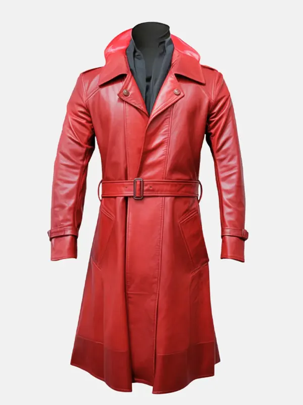 Men Deux Notch Collar Coat
