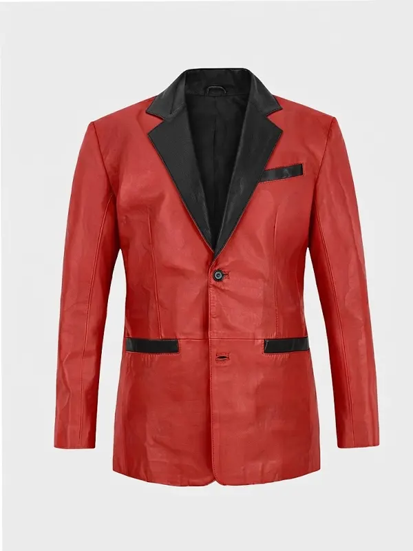 Men Firefly Red Blazer