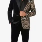 Mens Sequin Stage Blazer