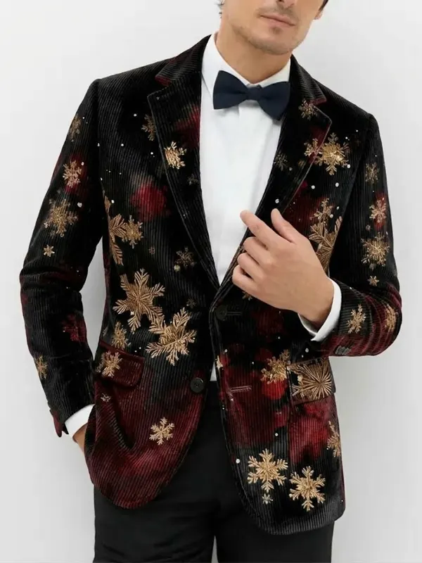 Lightweight Whimsical Ugly Black Blazer