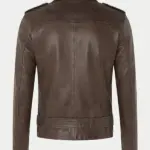 Outlaw Spirit Leather Jacket Back