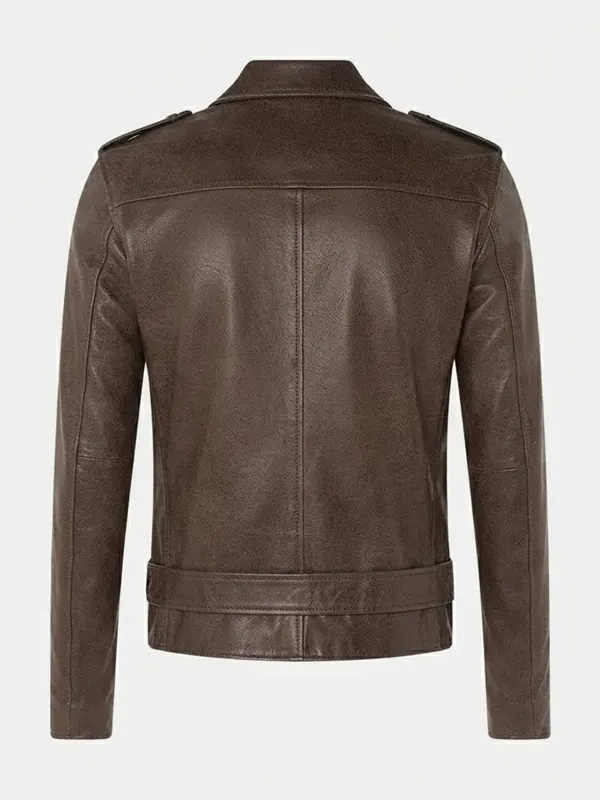 Outlaw Spirit Leather Jacket Back