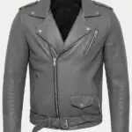 Men Outlaw Spirit Biker Jacket