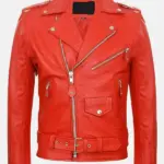Men Outlaw Spirit Red Jacket