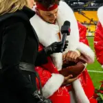 Men Patrick Mahomes Christmas Long Coat