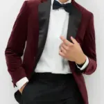 Plum TuxedoBack Blazer