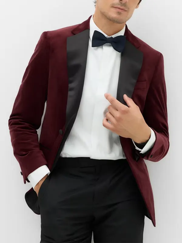 Plum TuxedoBack Blazer