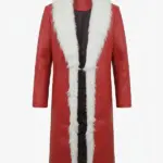 Men Red Santa Christmas Coat