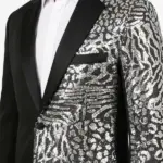 Men Sequin Stage Blazer