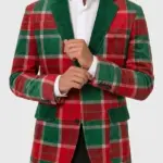 Mens Christmas Corduroy Blazer