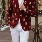 Mens Ugly Christmas Blazer