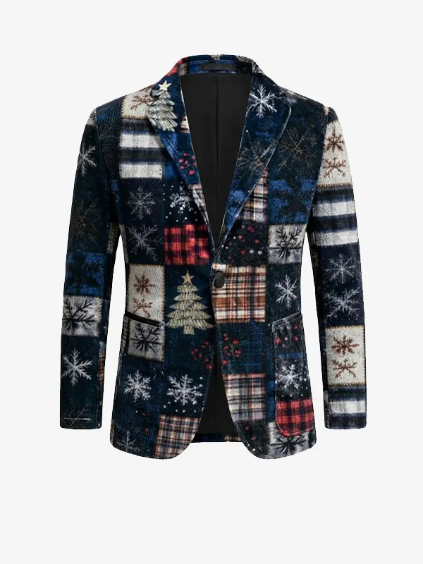 Men Vintage Kitschy Blazer