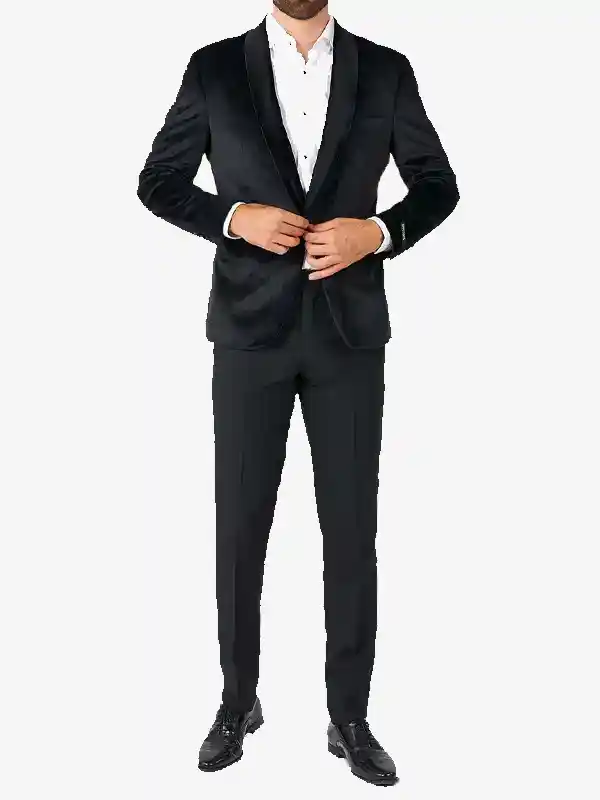 Mens Black Dinner Blazer