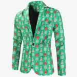 Men's Christmas Green Vanquishe Blazer
