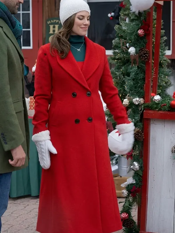Monica-A-Christmas Angel Match red Coat