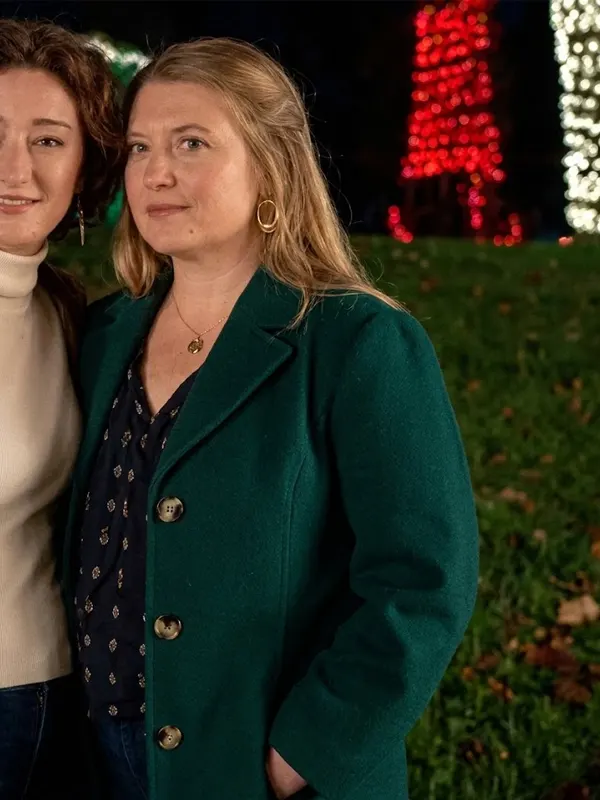 My Southern Family Christmas Wool Coat