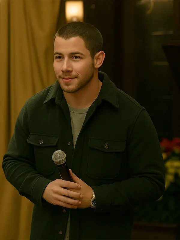 Nick Jonas A Very Jonas Christmas Jacket