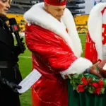 Patrick Mahomes Christmas Long Coat