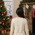 Red Reindeer Christmas Pyjama Set for women
