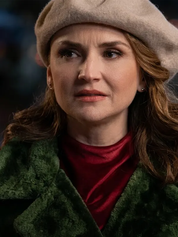 Rescuing Christmas Green Coat