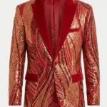 Sequin Christmas Holiday Blazer