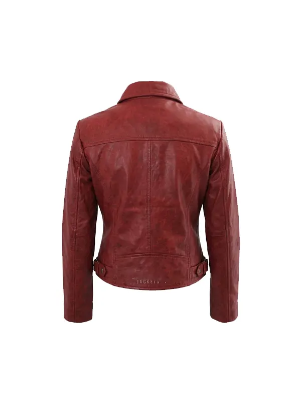 Swan Once Upon a Time Red Jacket Back