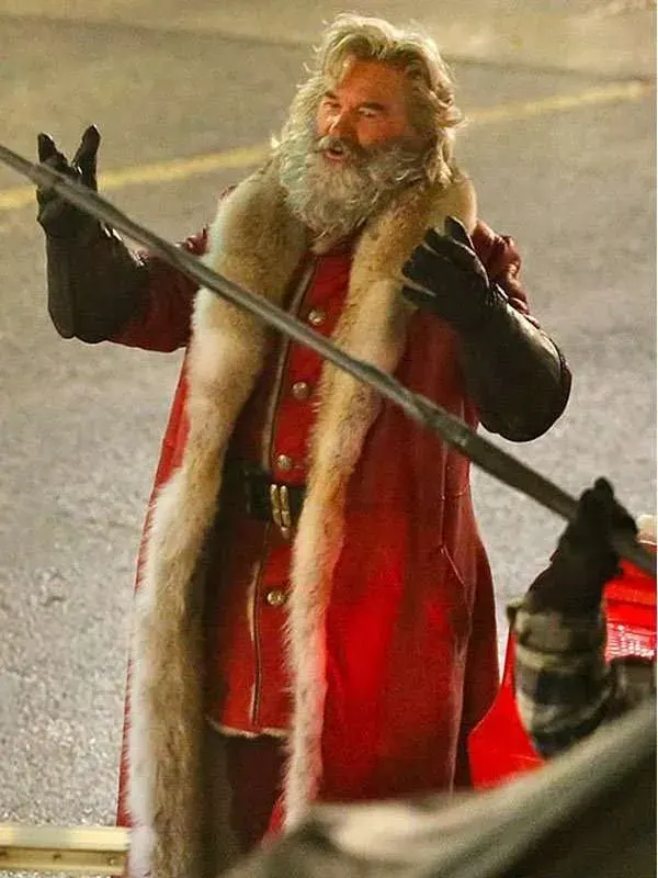 The Christmas Chronicles Red Faux Coat