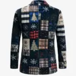 Men Vintage Kitschy Blazer Back