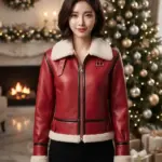 Christmas Leather Jacket