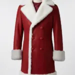 Women Christmas Santa Red Coat