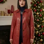 Womens Kandis Christmas Red Coat