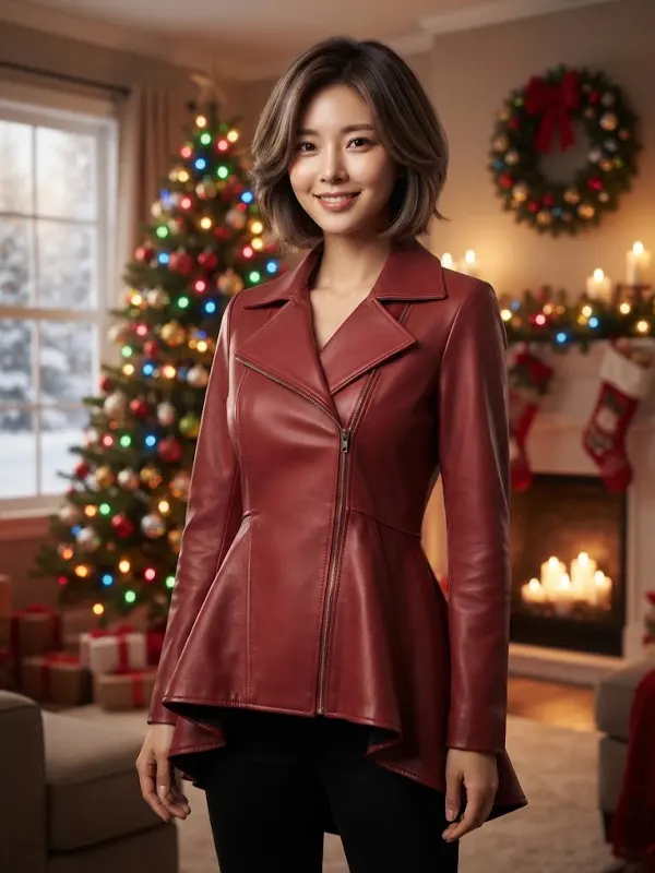 Peplum Biker Jacket