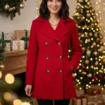 Wool Hood Pea Coat
