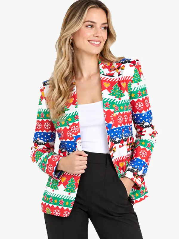 Snazzy Santa Blazer