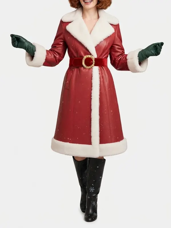 Women Santa Claus Coat