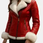 Women Shearling Christmas Jacket