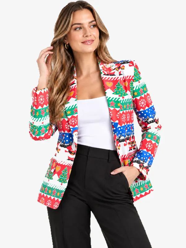 Women Santa Snazzy Blazer