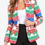 Women Snazzy Santa Blazer