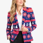 Nordic Noelle Blue Blazer