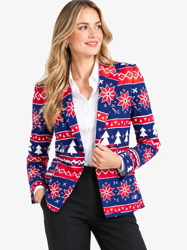 Nordic Noelle Blue Blazer