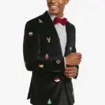 X-Mas Deluxe Icons Black Blazer