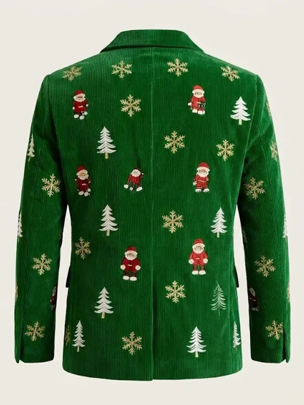 X Mas Kitschy Christmas Blazer Back