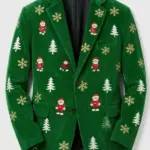 X Mas Kitschy Christmas Blazer