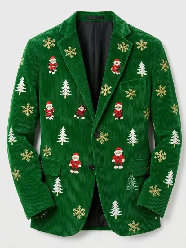 X Mas Kitschy Christmas Blazer