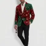 Xmas Red Santa Reindeer Blaze